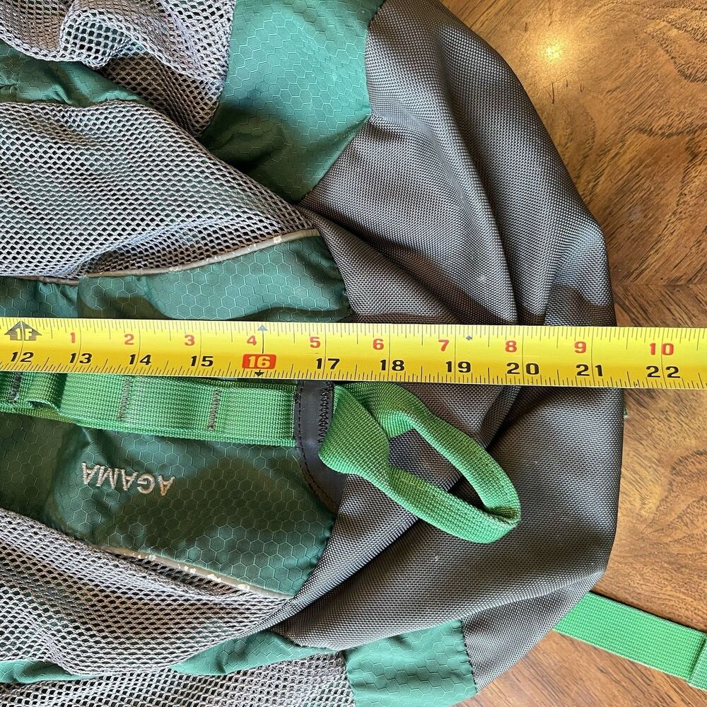 Mountain Hardwear Backpack Agama Green Outdoors Camping Hiking - Picture 11 of 16
